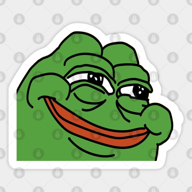 Pepe Sticker by idkco